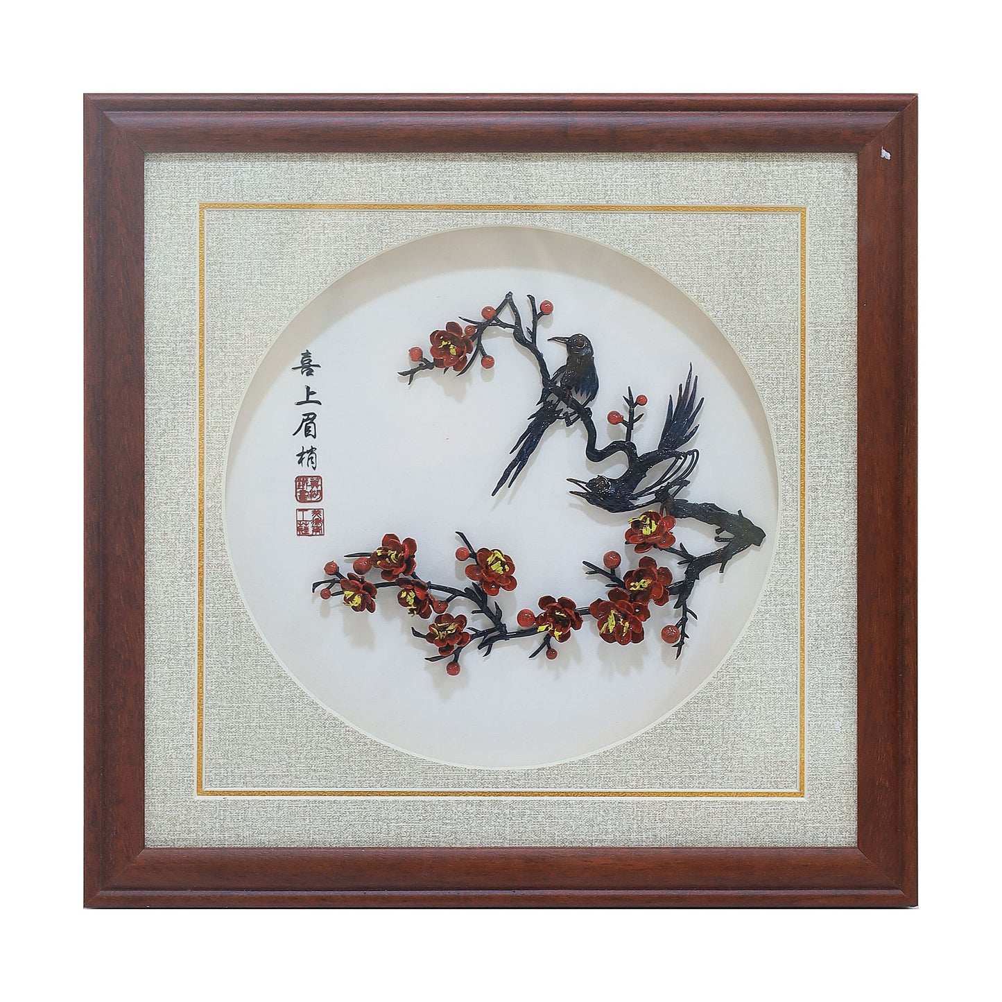 Red Plum Blossoms
