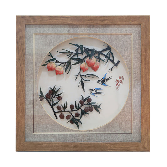 Peach and Plum Blessings