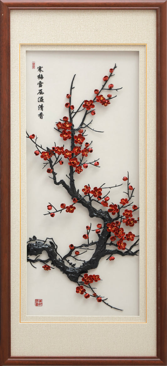 Four Gentlemen of the Seasons Set: Plum, Orchid, Bamboo & Chrysanthemum